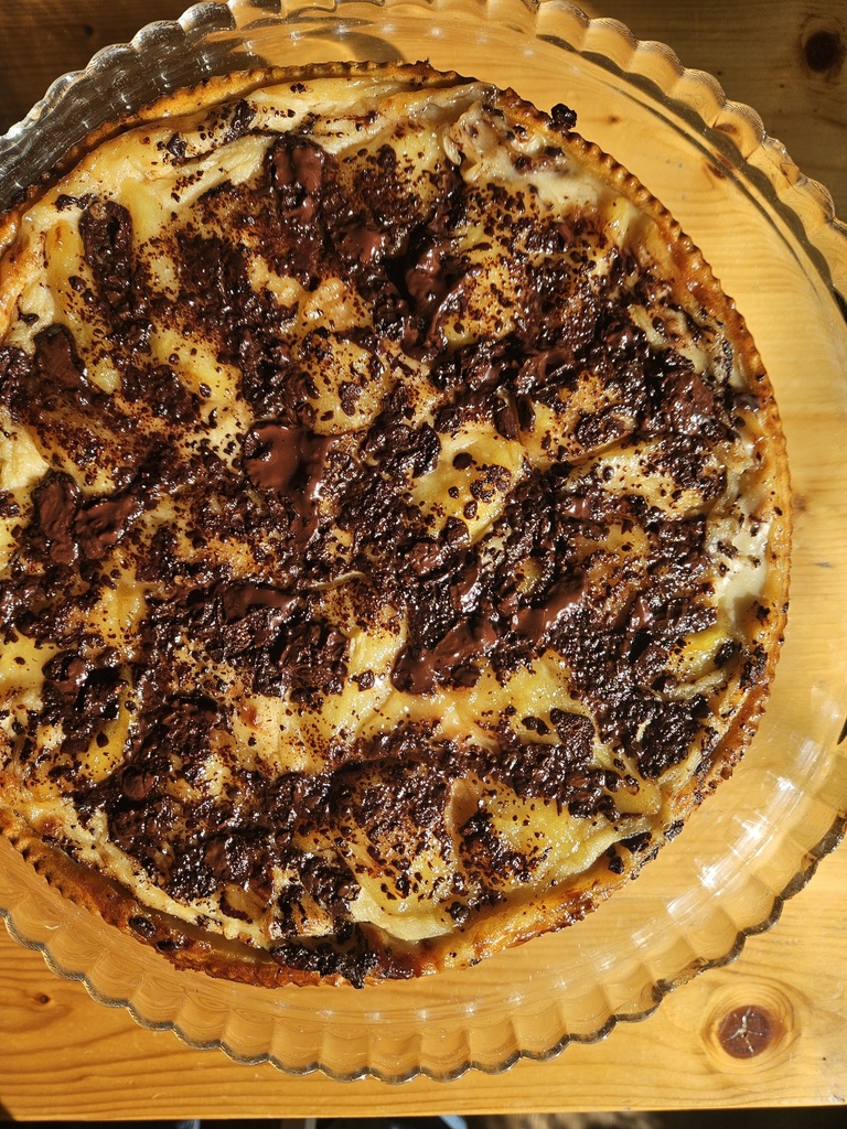 Torta Crema, Pere e Cioccolato